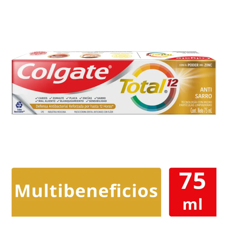 C D COLGATE TOTAL12 A-SARRO 75ML