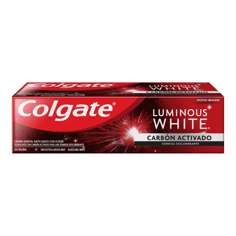 C D COLGATE LUMIN WHIT CARBON 66ML