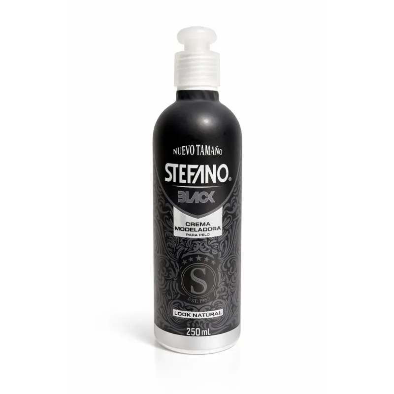 Crema Para Peinar Stefano Black De 250 ml