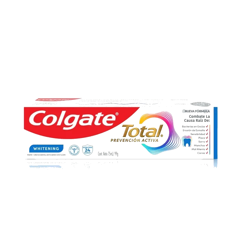 Crema Dental Colgate  Total Whitening De 75mL