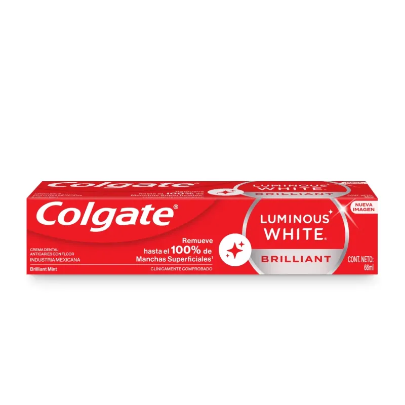 Crema Dental Colgate lw Brilliant White De 66ml