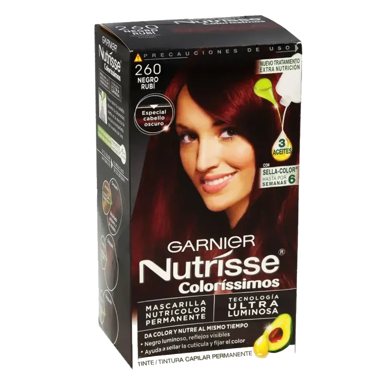 TINTE NUTRISSE 260 NEGRO RUBI *FRA*