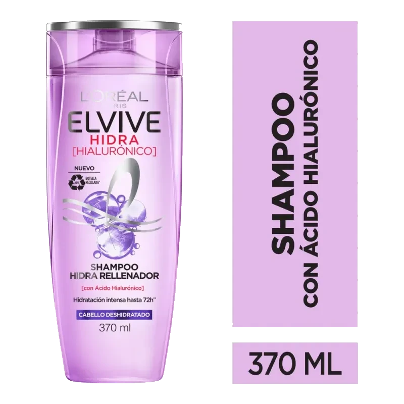 SHAMPOO ELVIVE HIDRA HIALURONICO 370 ML. *FRA*