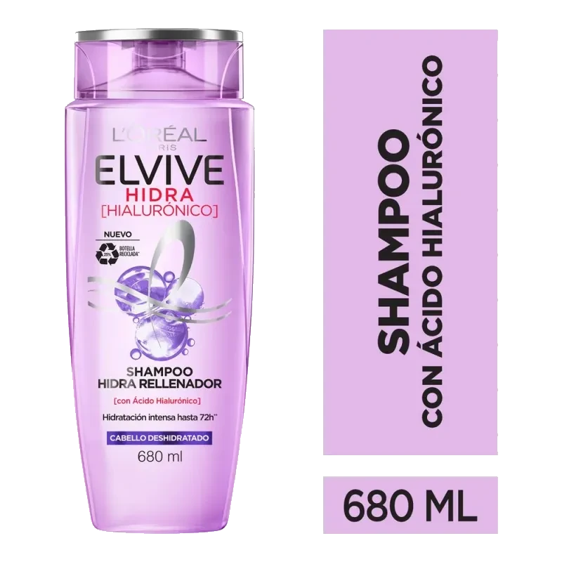 SHAMPOO ELVIVE HIDRA HIALURONICO 680 ML. *FRA*