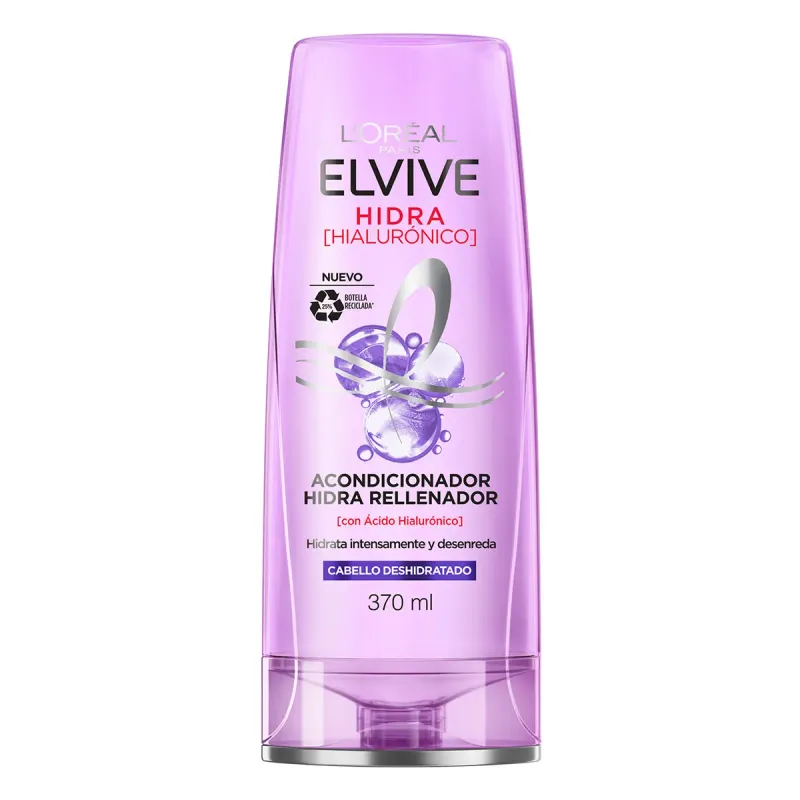 ACOND ELVIVE HIDRA HIALURON 370ML