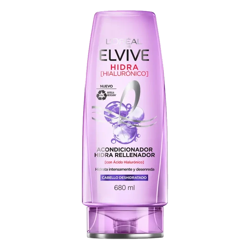 ACOND ELVIVE HIDRA HIALURON 680ML