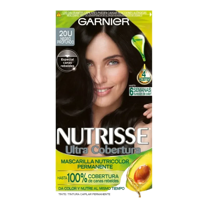 TINTE NUTRISSE N-2.0 NEGRO CLARO PROFUNDO *FRA*