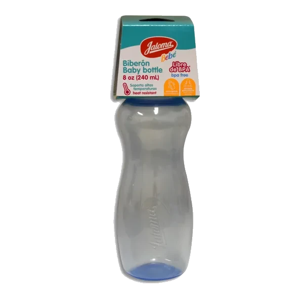 BIBERON SILUET AZUL 8OZ