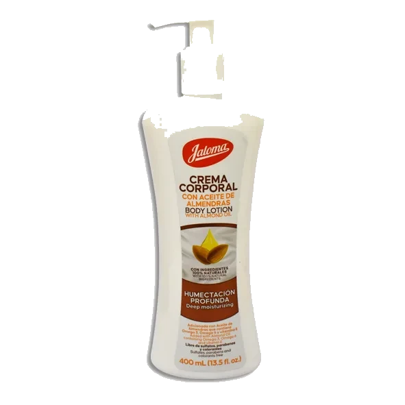 CREMA CORPORAL CON ACEITE DE ALMENDRAS