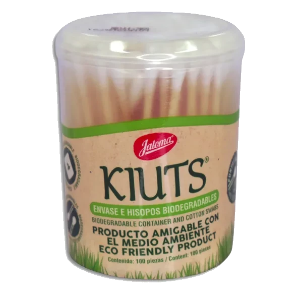 APLICADORES DE ALGODON KIUTS BIODEGRADABLES