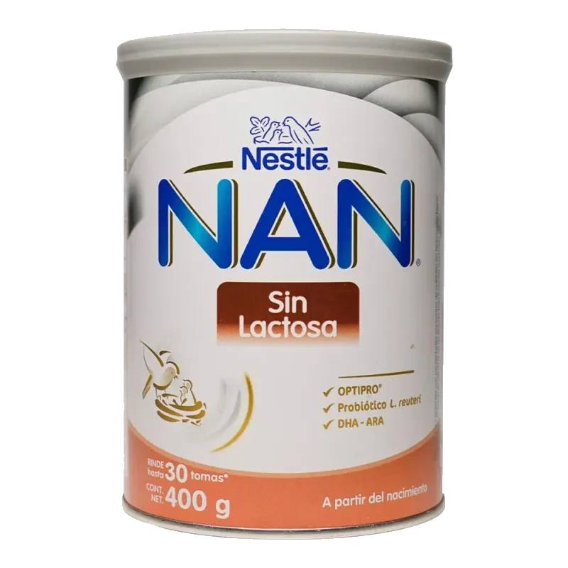Fórmula Infantil NAN Expert Pro Sin Lactosa Nacimiento 400 G