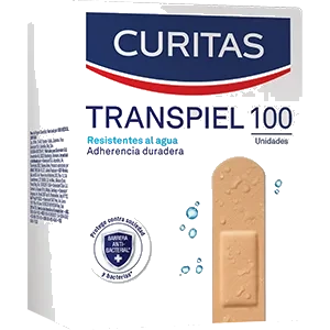CURITAS BANDITAS ADHE TRANSPIEL 100PZAS