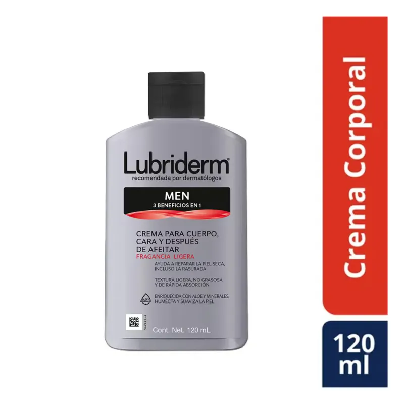 CRA LUBRIDERM MEN3-1 FRA-L 120ML