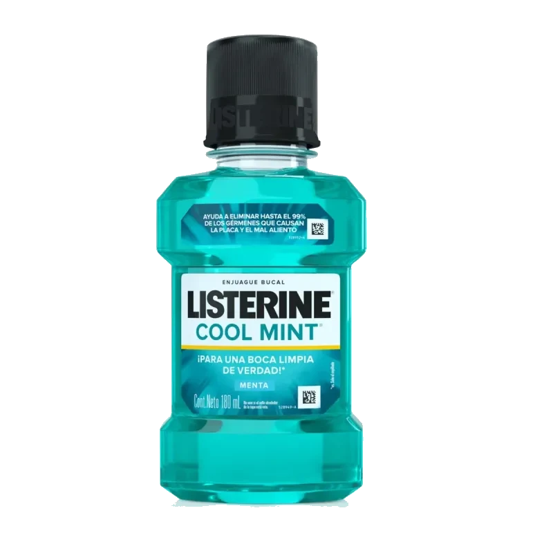 LISTERINE COOL MINT 180 ML *J&J*