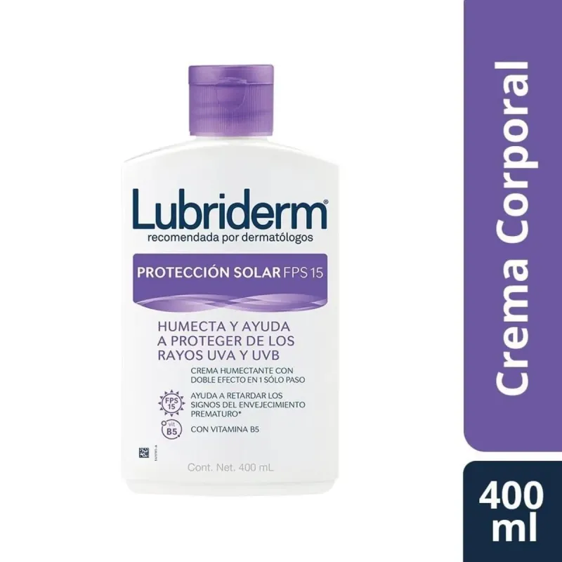 LUBRIDERM UV FPS15 400ML *JAN*