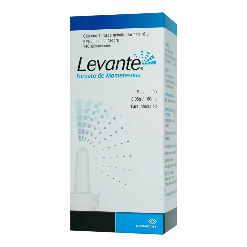 Levante Suspensión Adulto 0.05 G/100 Ml Inhalaciones 18 G