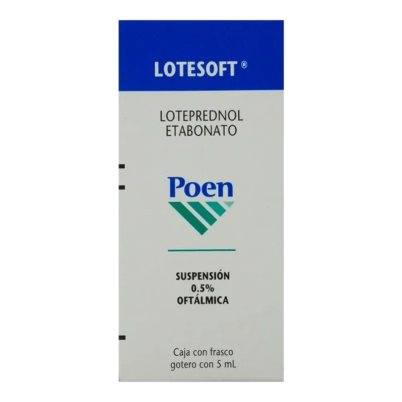 Lotesoft Poen 5 % Suspensión Oftálmica 5 Ml