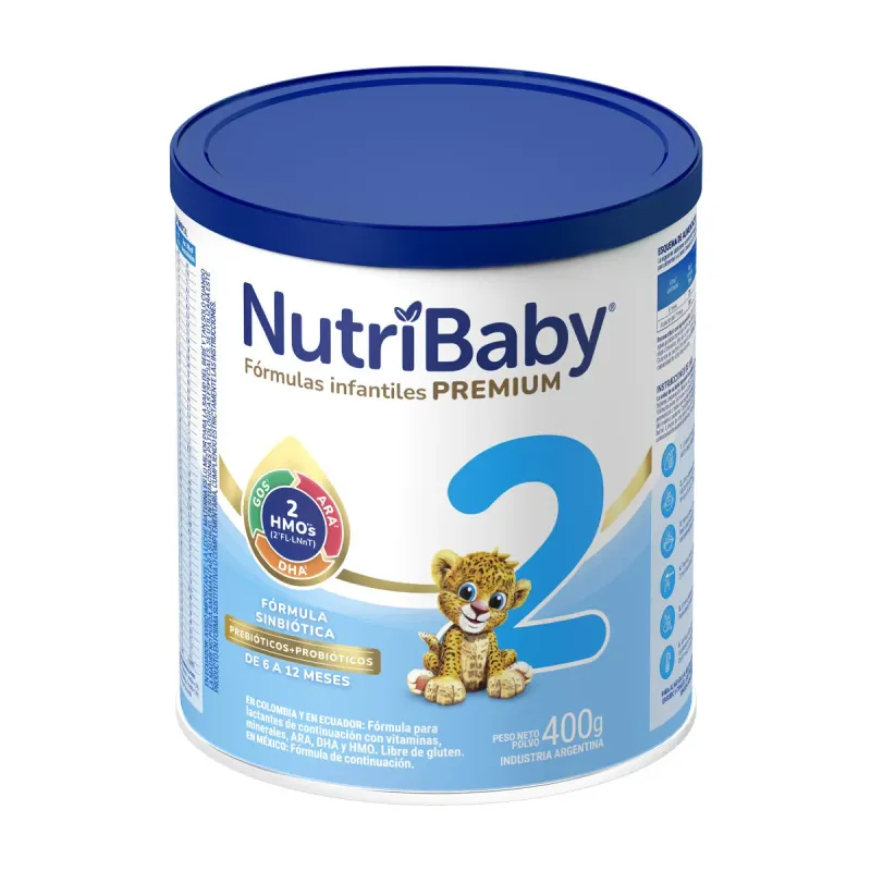 NutriBaby Premium Hmo Fórmula  Etapa 2 De 800 g