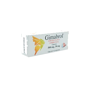 GIMABROL 12 CAPS 500/30 MG