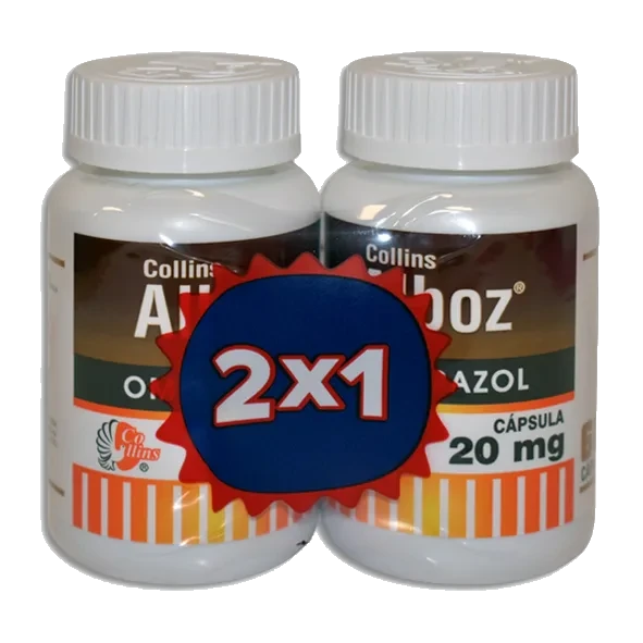 ALBOZ 2 FCO 60 CAPS 20 MG