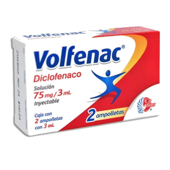 VOLFENAC (DICLOFENACO 75MG/3ML) 2AMP SOL