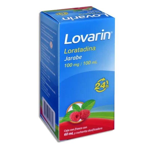 LOVARIN (LORATADINA 5MG/5ML) 60ML JBE