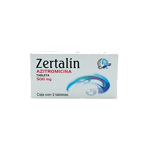 ZERTALIN (AZITROMICINA 500MG) 3TABS