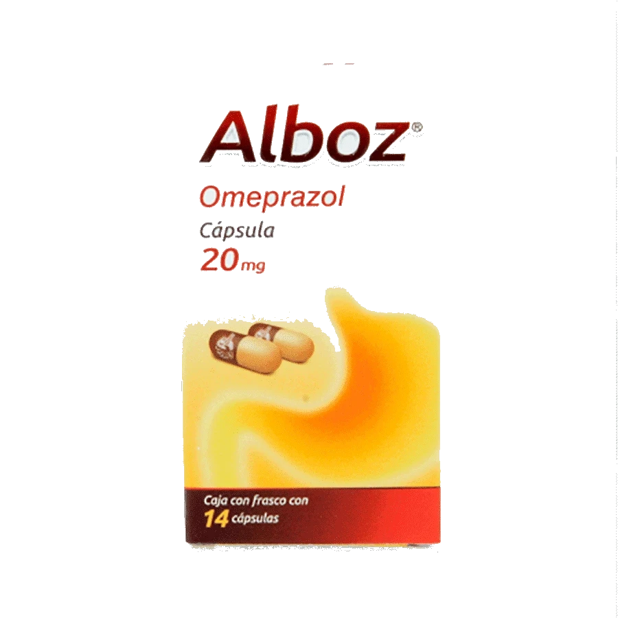 Omeprazol Caja Con Frasco Con 14 Cápsulas De 20 mg