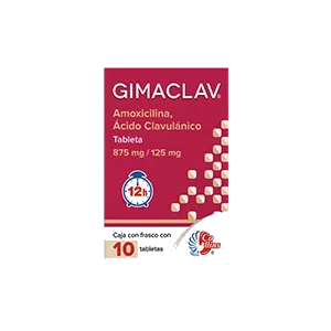GIMACLAV (875 MG/125 MG)10TABS