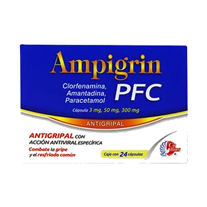 AMPIGRIN PFC (CLORFENAMINA COMP) 24CAPS