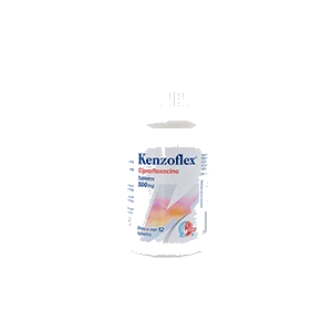 KENZOFLEX (CIPROFLOXACINO 500MG) 12TABS