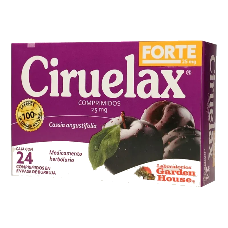 CIRUELAX FORTE 25MG COMP 24