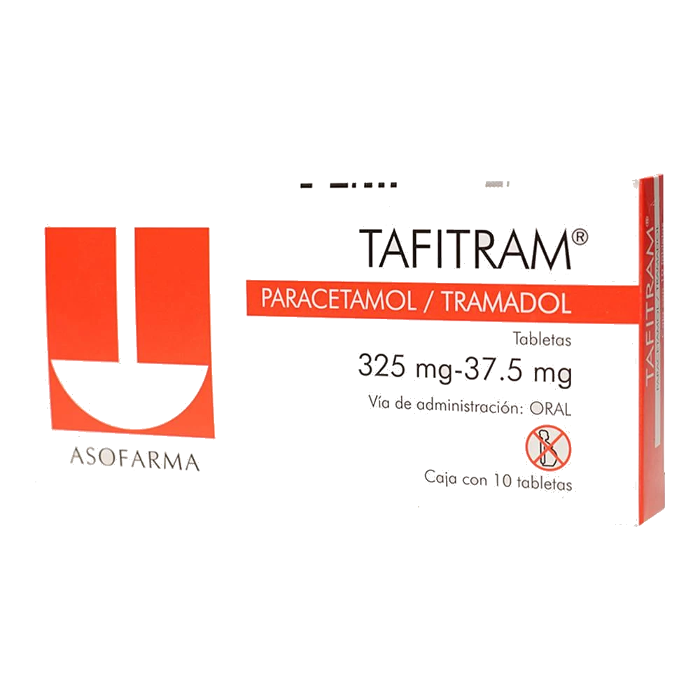 Tafitram Caja Con  10 Tabletas De 325/37.5 mg