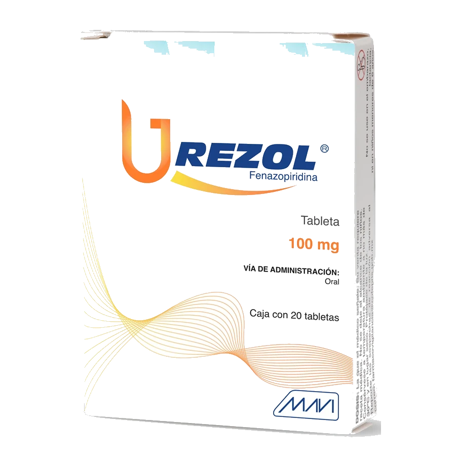 UREZOL (FENAZOPIRIDINA 100MG) 20TABS