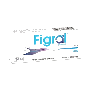 FIGRAL (SILDENAFIL 50MG) 4TABS