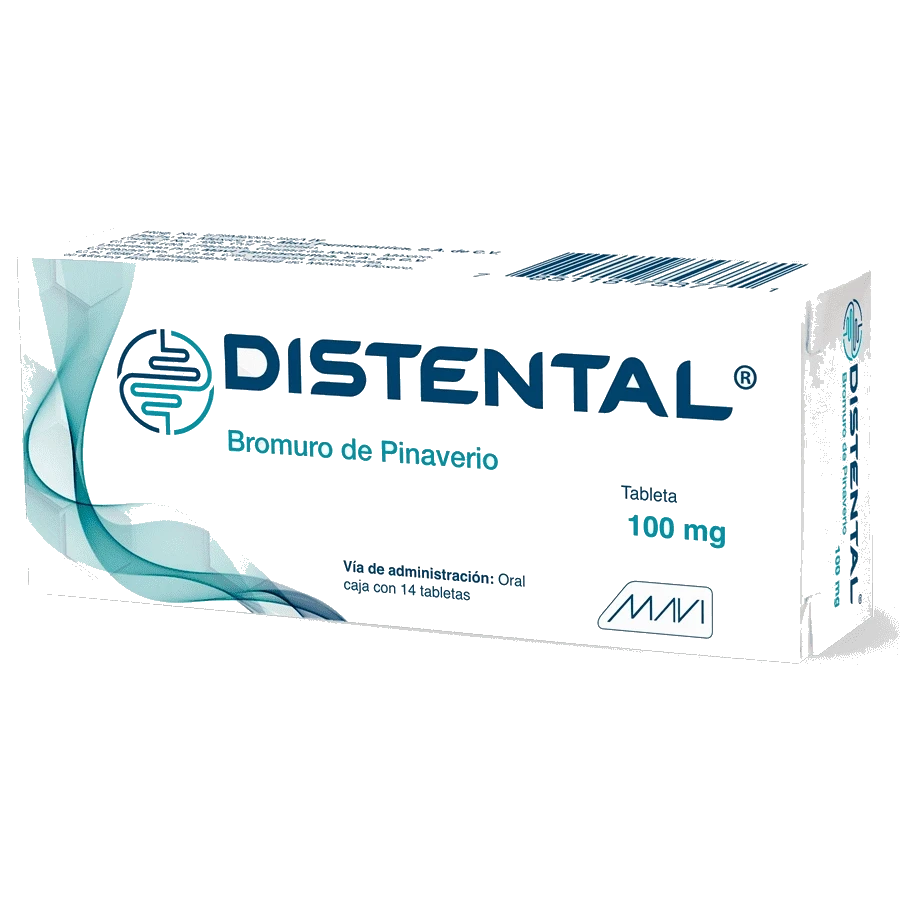 DISTENTAL(BROMURO DE PINAVERIO 100MG)14T