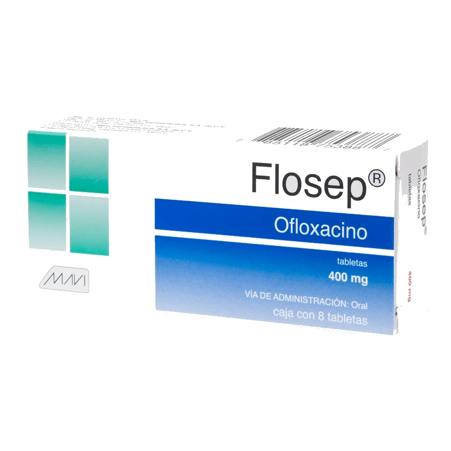 FLOSEP (OFLOXACINO 400MG) 8TABS