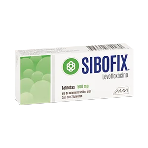 SIBOFIX (LEVOFLOXACINO 500MG) 7TABS