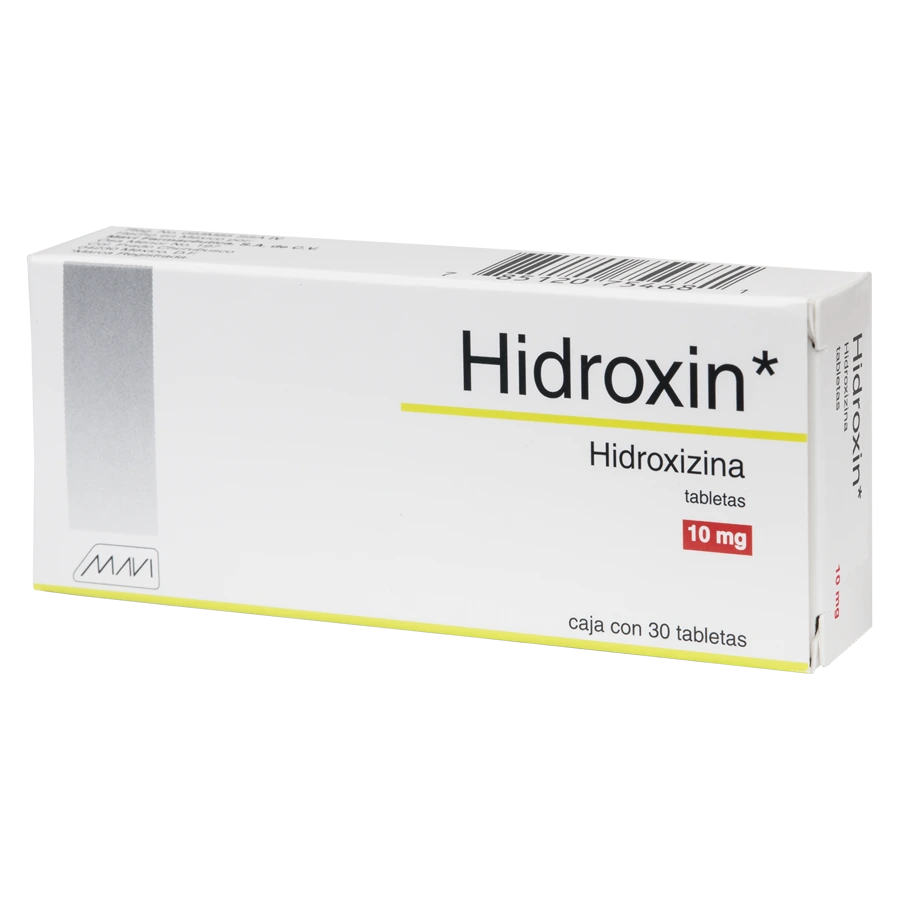 HIDROXIN (HIDROXIZINA 10MG) 30TABS
