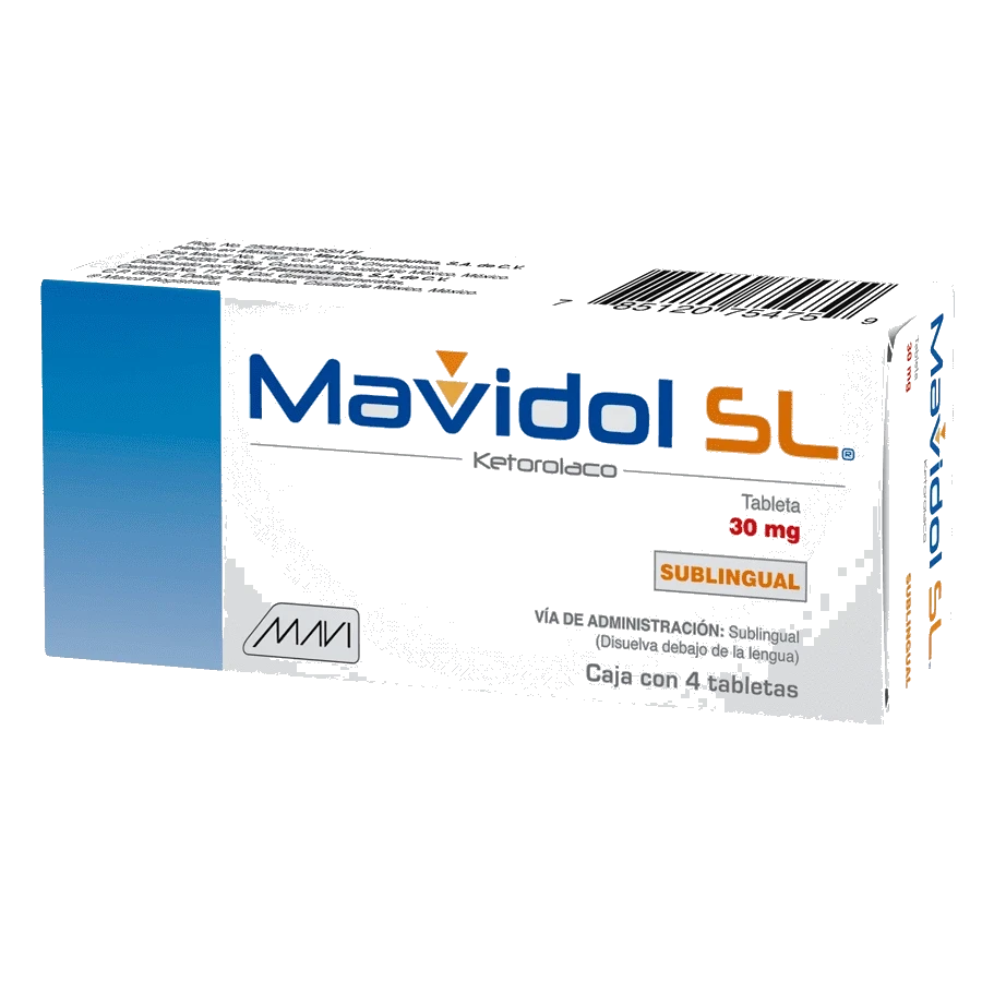 KETOROLACO 30MG 4 TAB SUBLI LGEN