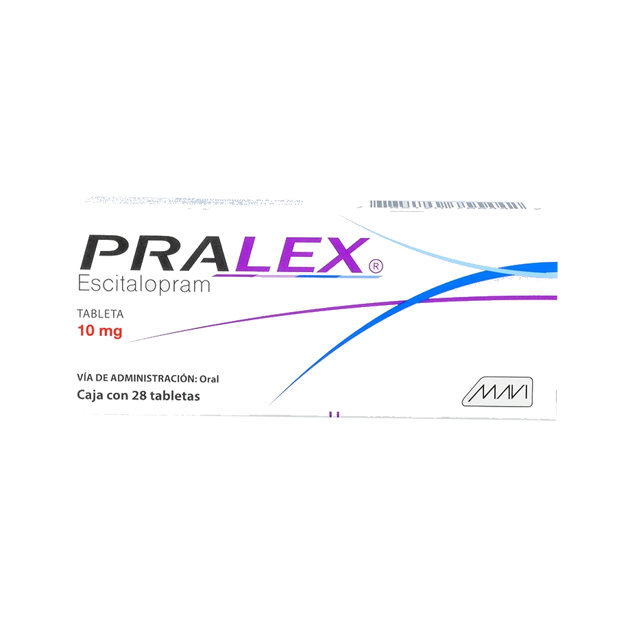 PRALEX (ESCITALOPRAM 10MG) 28TABS