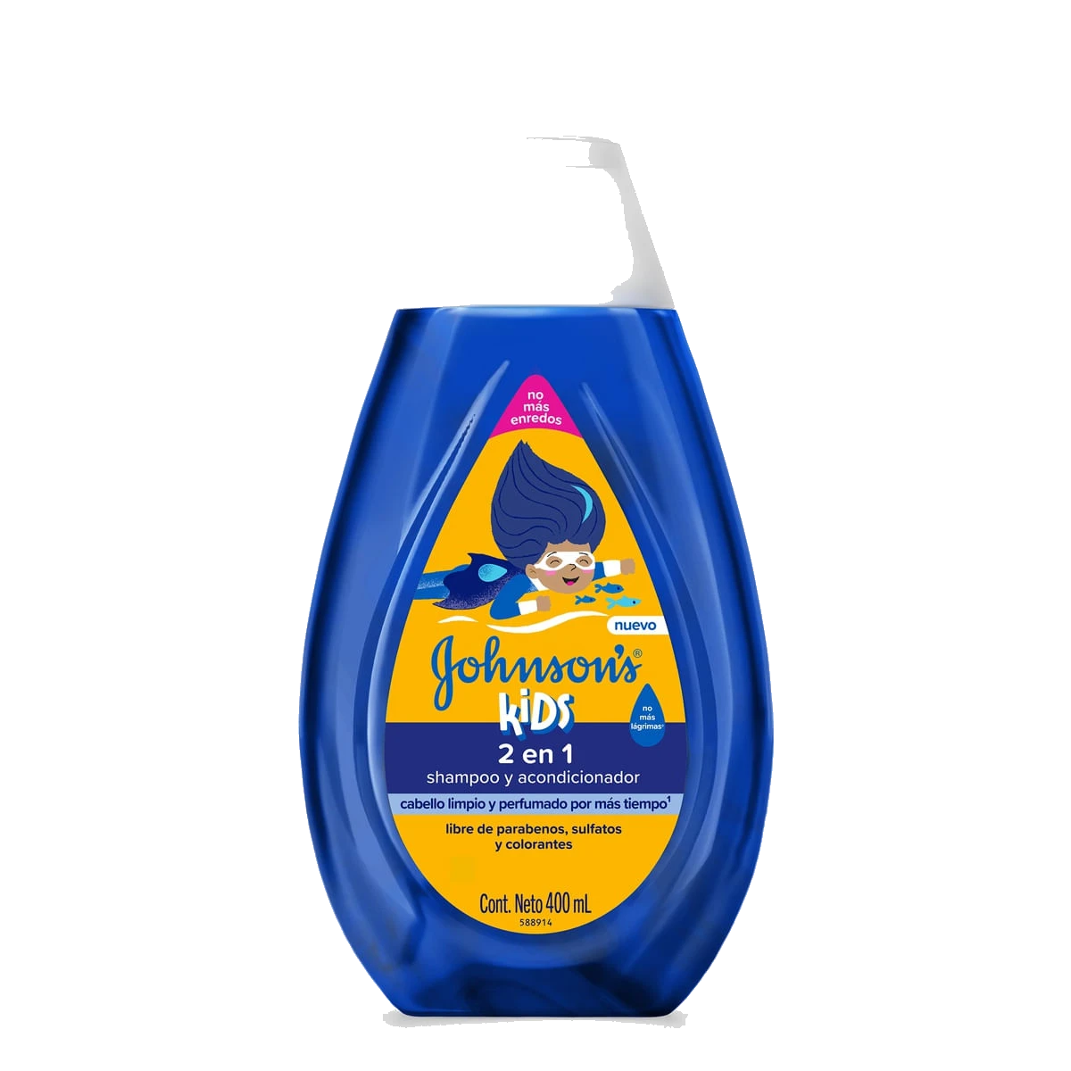 Johnson's Kids  2 en 1 Shampoo y Acondicionador De 400ml