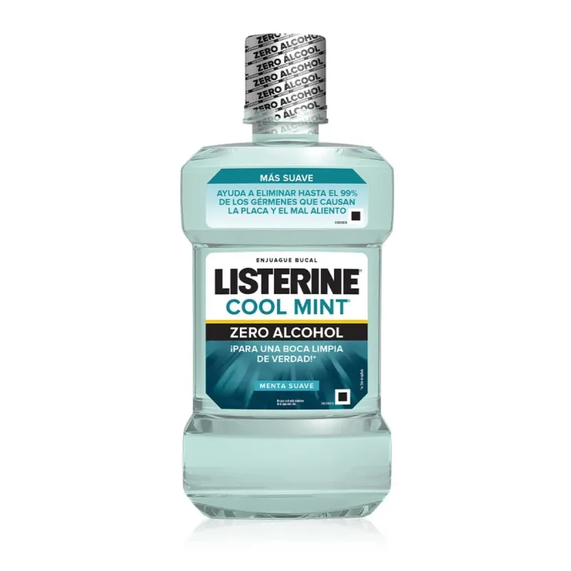 ENJUAGUE BUCAL LISTERINE ZERO ALCOHOL 250ML *JAN*