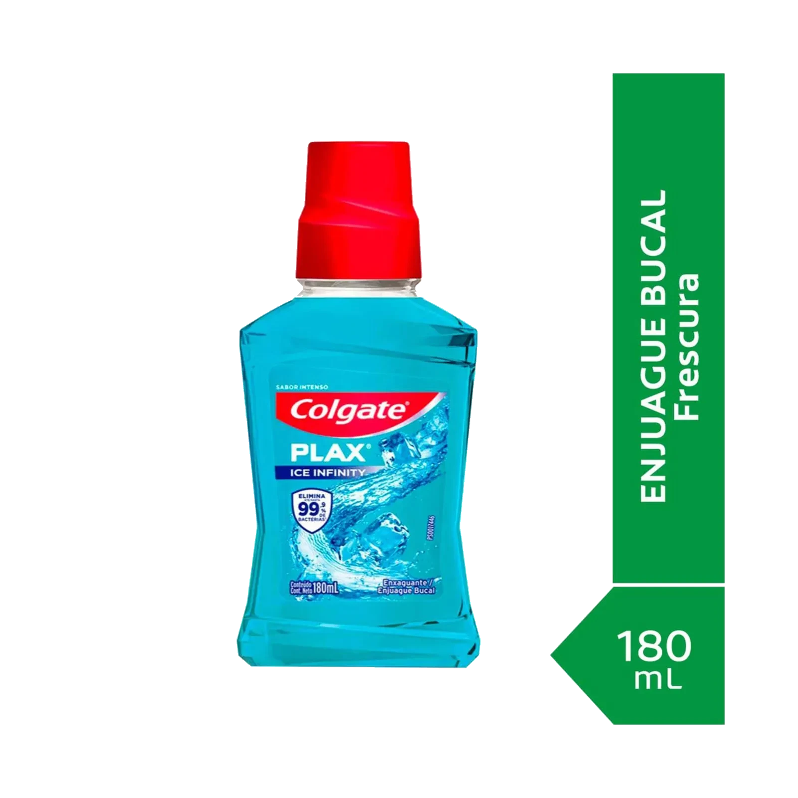 ENJUAGUE BUCAL PLAX ICE INFINITY 180ML *CLT*