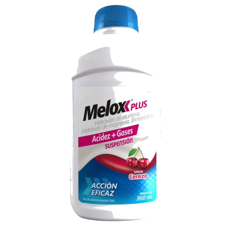MELOX PLUS 3.7/4.0/0.5GR SUSP 360ML *SFI* CEREZA