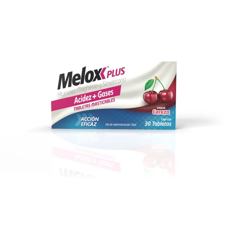 MELOX PLUS ANT-GAS CZA 30 TAB MAST