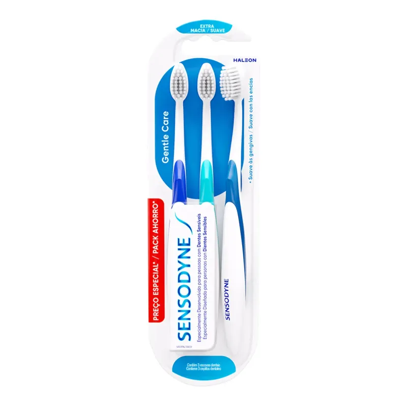 CEP DENT SENSODYNE GENTLE CAR 3PZ