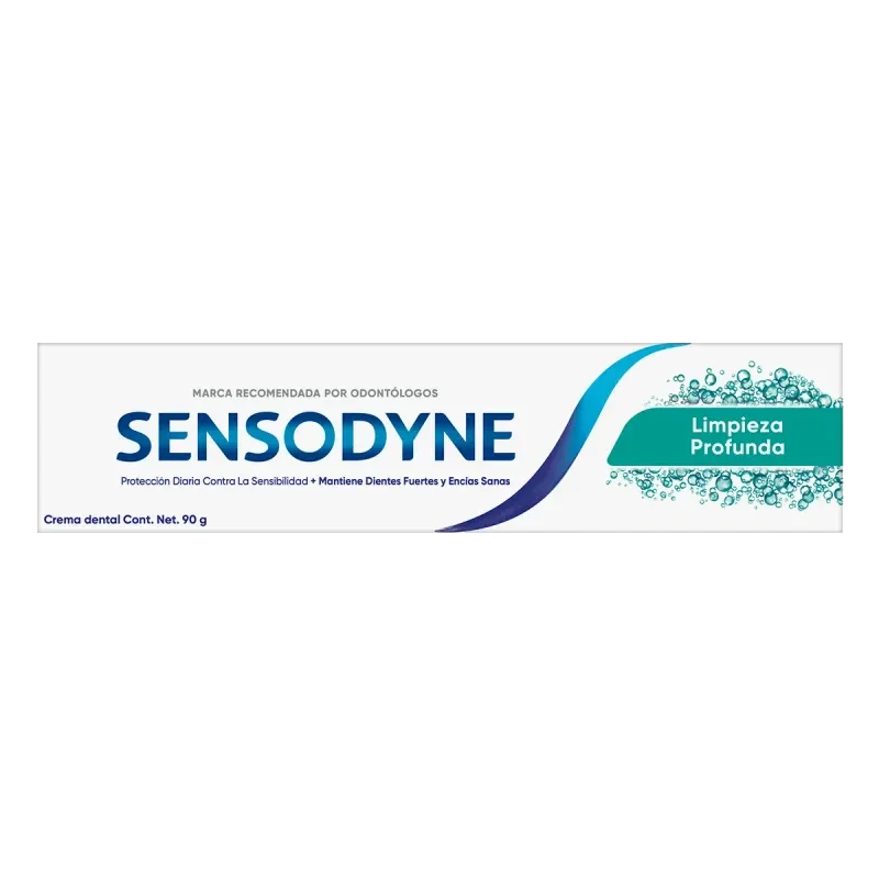 SENSODYNE LIMPIEZA PROFUNDA 1 TUBO 90 G