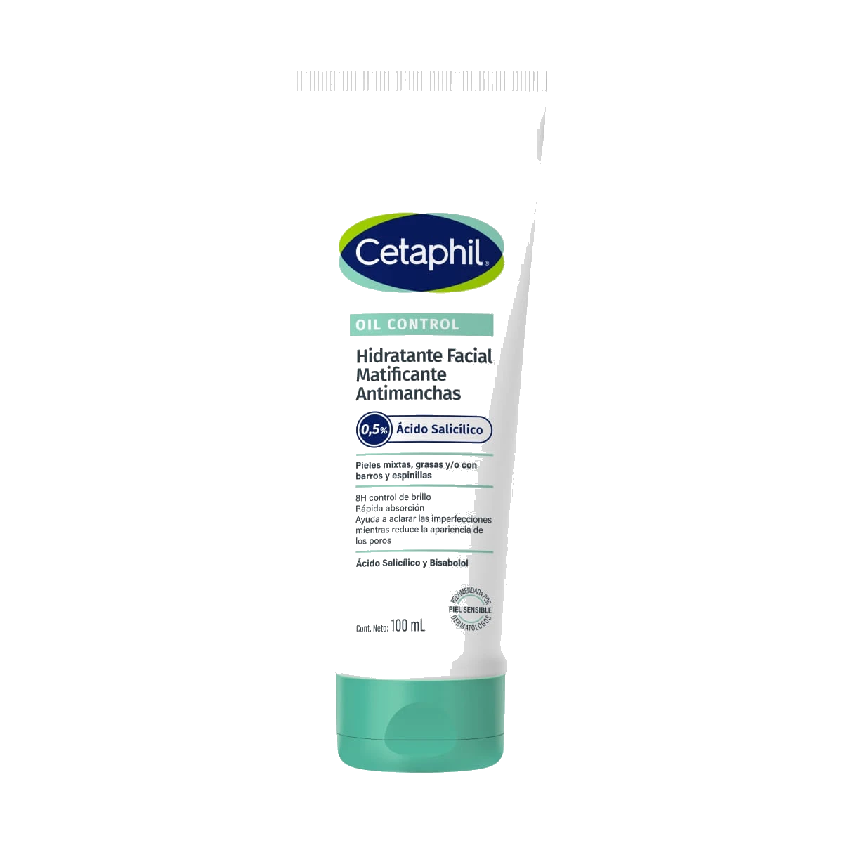 Cetaphil Oil Control Hidratante Facial  Con 5 %  Matificante Antimanchas De 100 ml