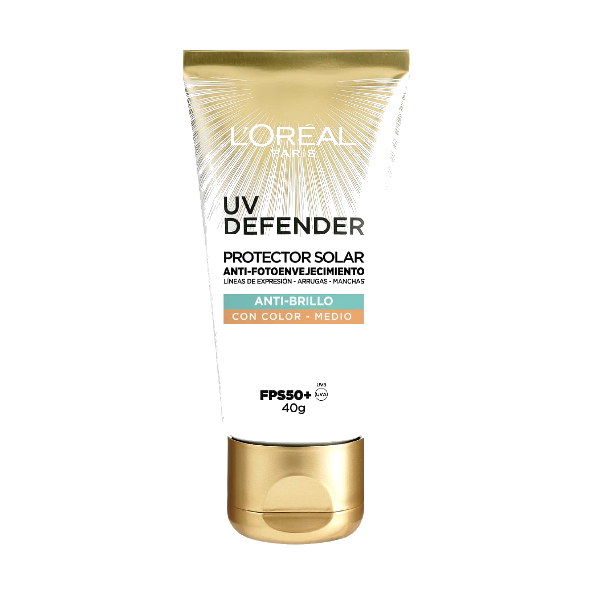 CRA LOREAL UV-DEF FPS50 COL MED40G